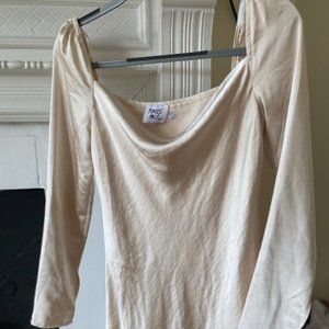 Princess Polly, beige dress, great condition, size 4